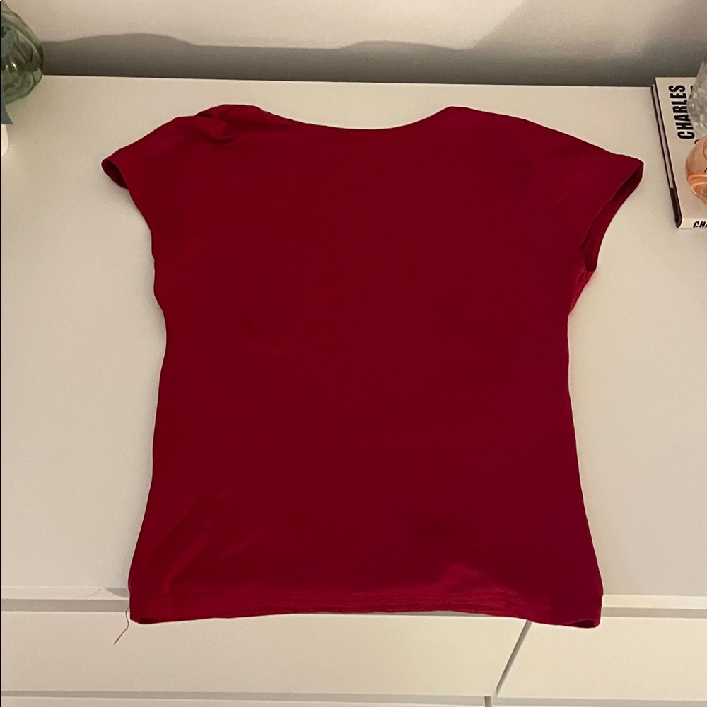backless red top - Picture 2 of 3